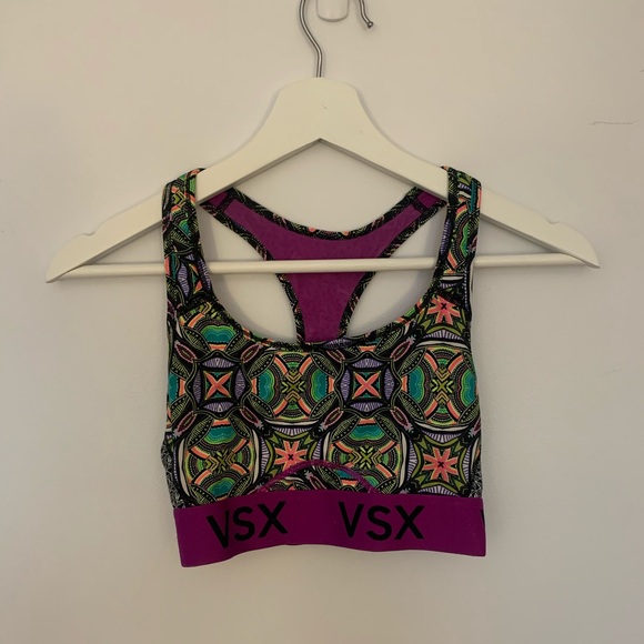 Victoria’s Secret Patterned Sports Bra - Picture 1 of 4
